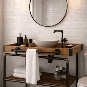 Espelho Redondo Bronze 70